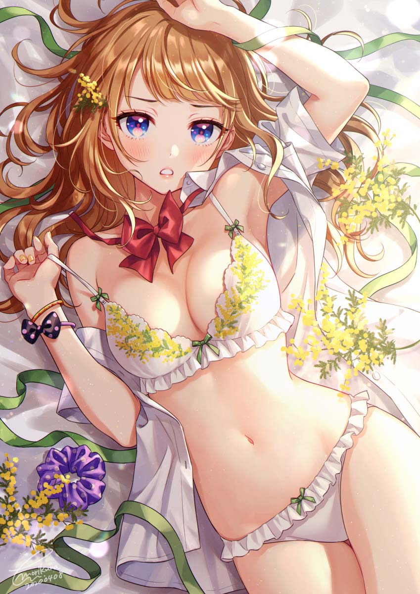 P站好图：二次元美少女#绊爱KIZUNA AI人物设计【画师：森倉円】