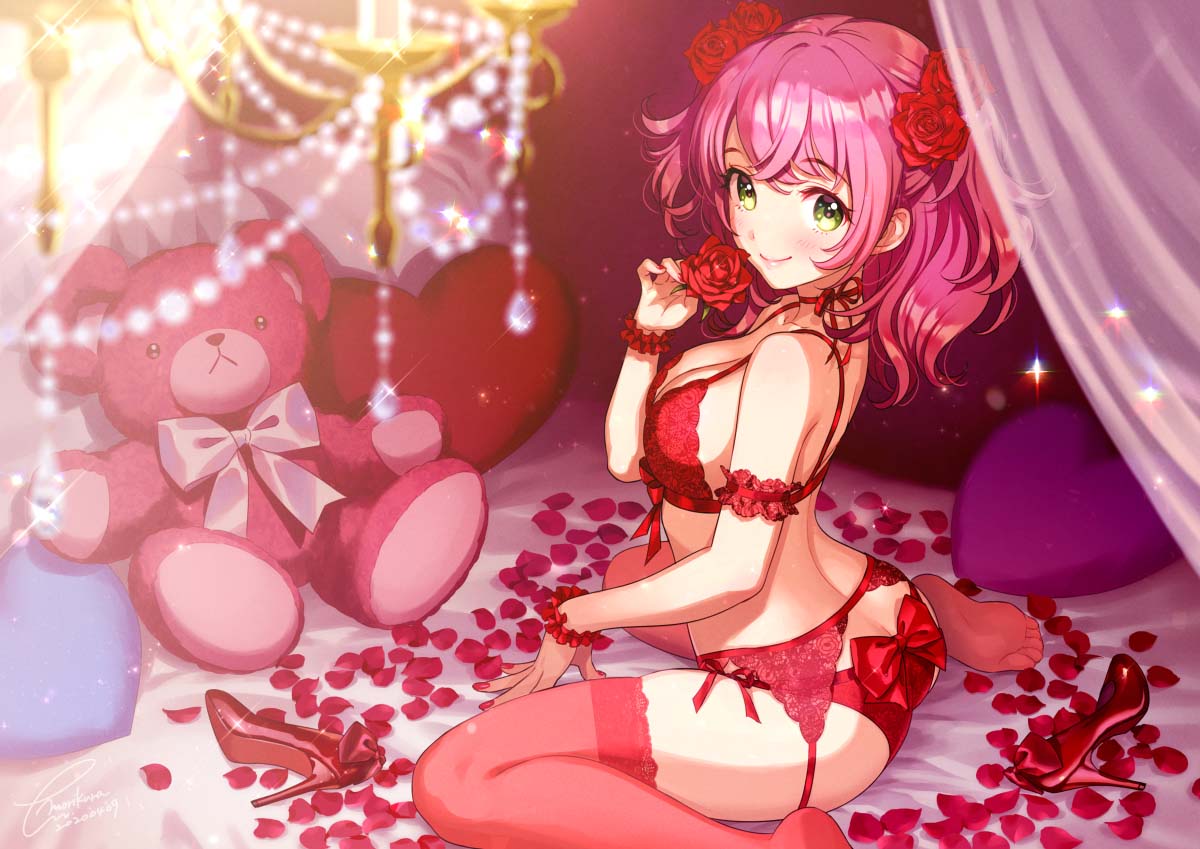 P站好图：二次元美少女#绊爱KIZUNA AI人物设计【画师：森倉円】
