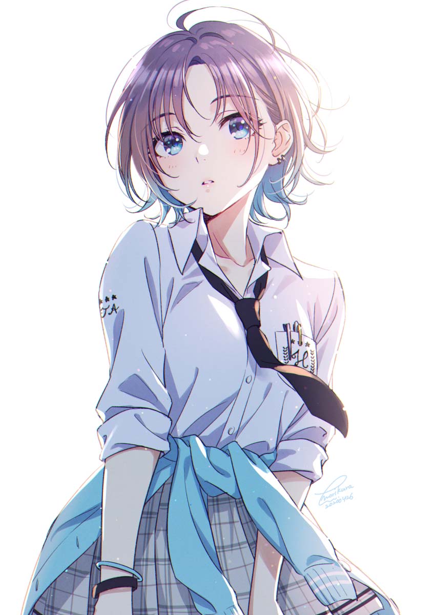 P站好图：二次元美少女#绊爱KIZUNA AI人物设计【画师：森倉円】