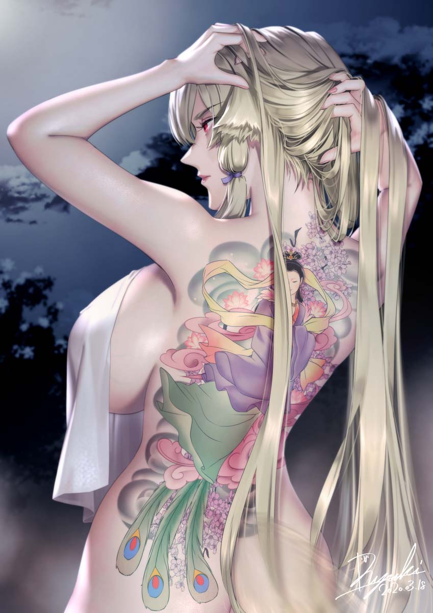 每日好图：P站精选|美乳插画|福利图【女画师：Ryuki（りゅうき）】