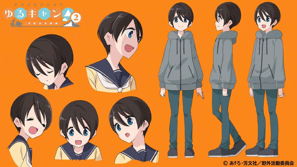 1月新番：『摇曳露营△』第2季角色设定多图公开！