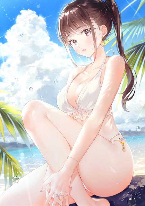 每日好图：P站#高人气萌系插画推荐【画师：nomzi】