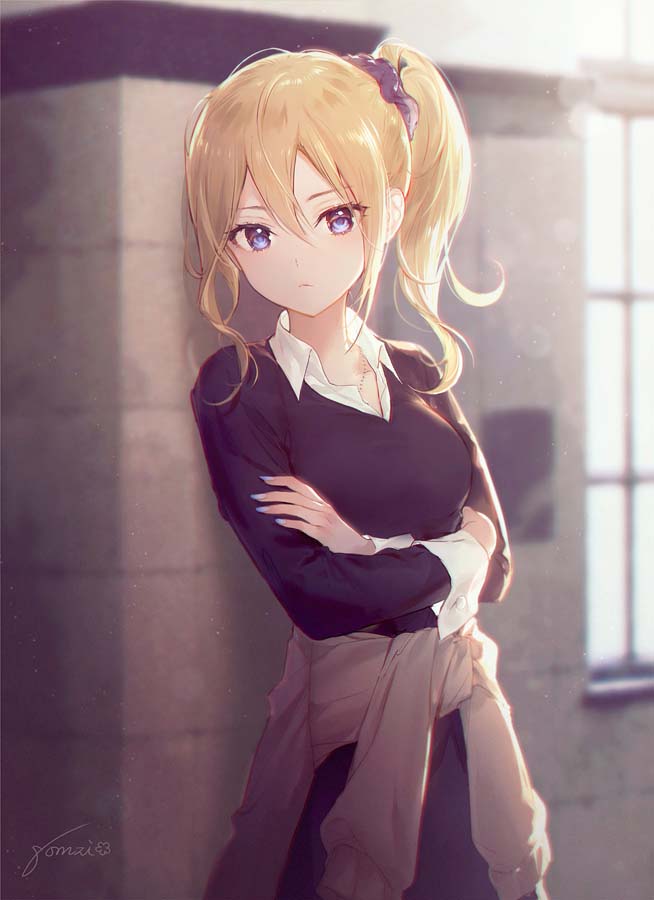 每日好图：P站#高人气萌系插画推荐【画师：nomzi】