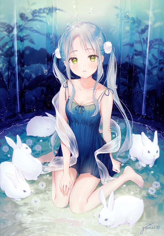 每日好图：P站#高人气萌系插画推荐【画师：nomzi】