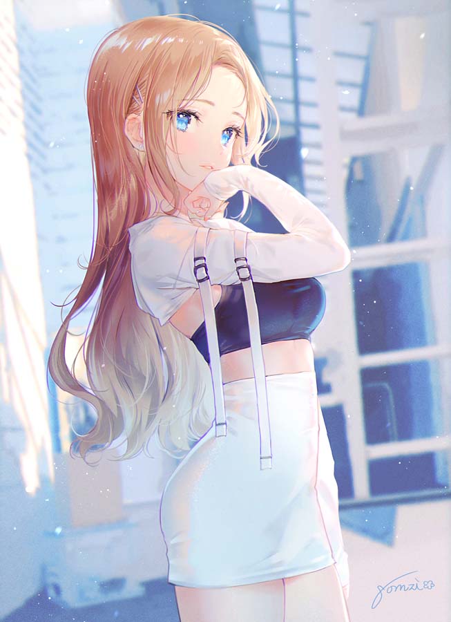 每日好图：P站#高人气萌系插画推荐【画师：nomzi】