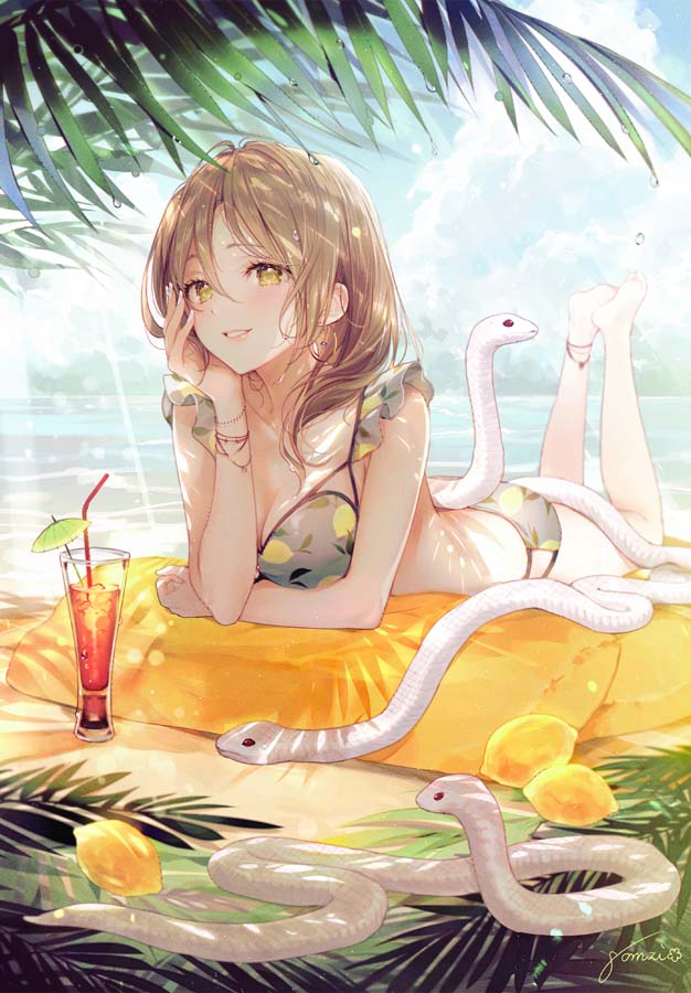 每日好图：P站#高人气萌系插画推荐【画师：nomzi】