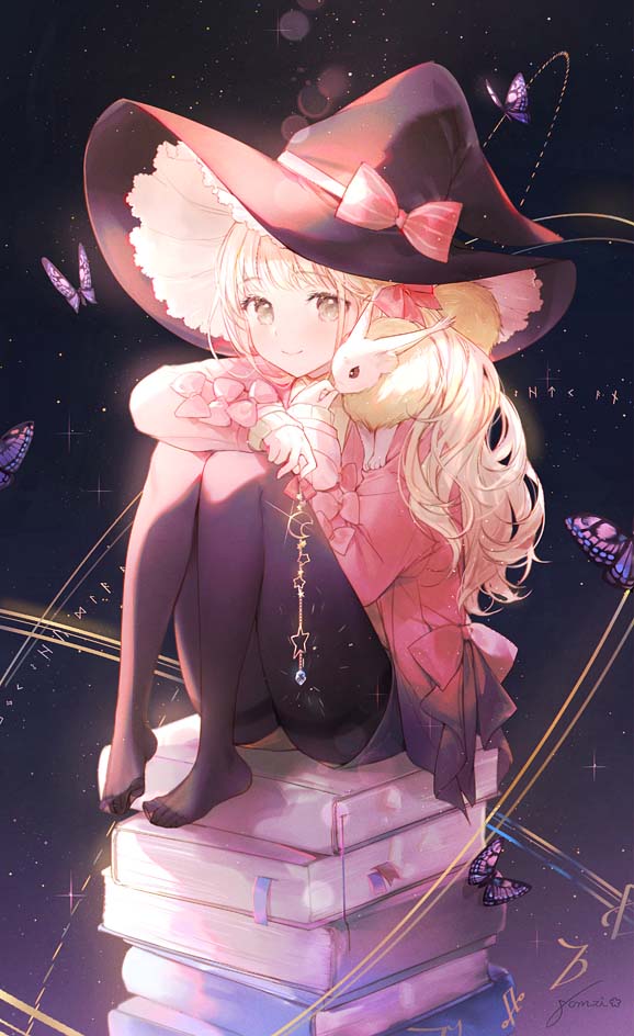 每日好图：P站#高人气萌系插画推荐【画师：nomzi】