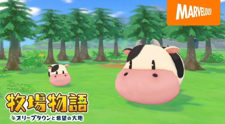 完全新作《牧场物语：橄榄镇与希望的大地》PV公开，21年2月25日发售