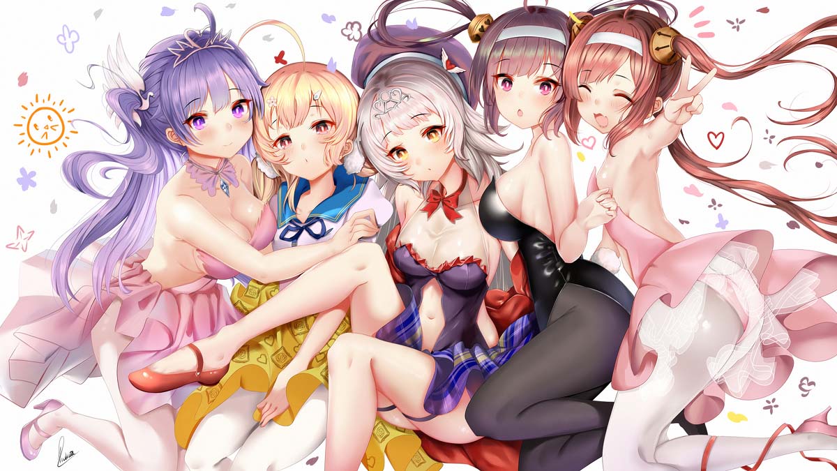 每日好图：P站#碧蓝航线#性感同人图【画师：Piukute062】