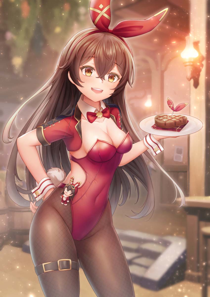 每日好图：原神同人图#涩图#福利图#莫娜#芭芭拉【11月5日更新：二】