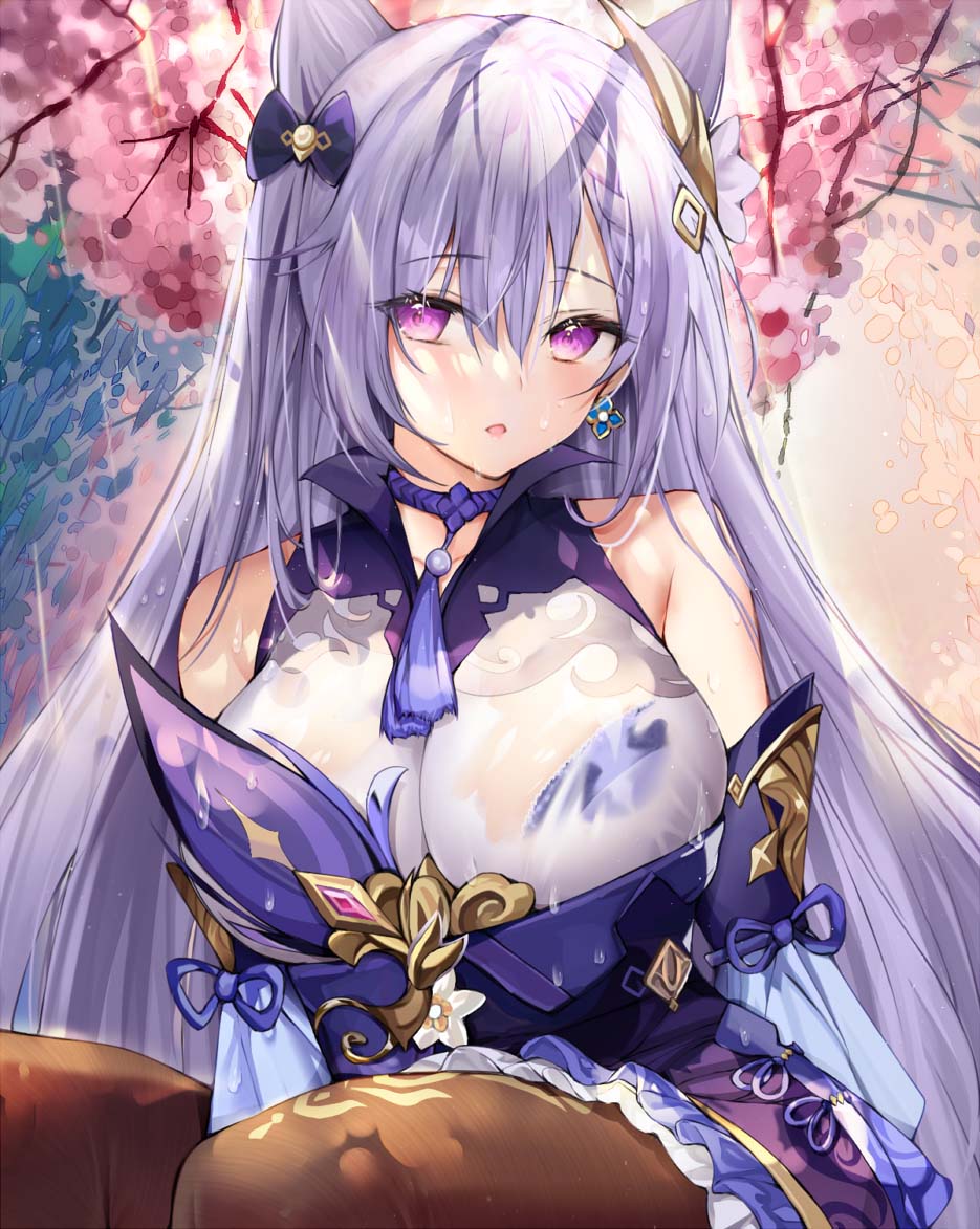 每日好图：原神#刻晴 同人图#翘臀【11月3日更新】