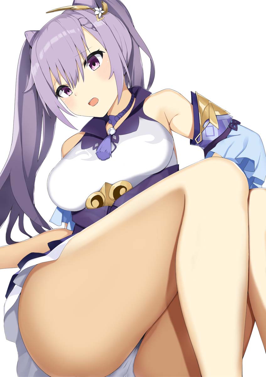 每日好图：原神#刻晴 同人图#翘臀【11月3日更新】