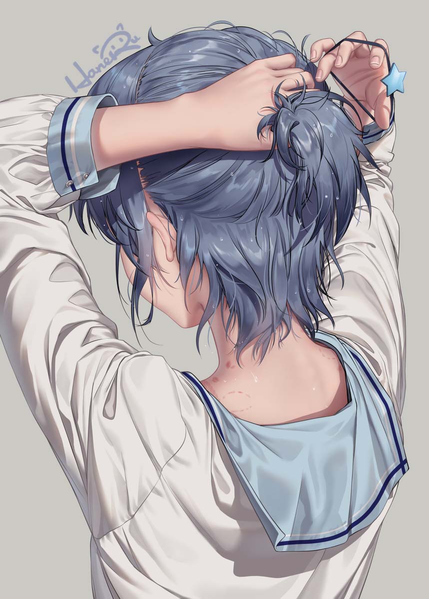 每日好图：P站二次元同人美图推荐【画师：HaneRu】