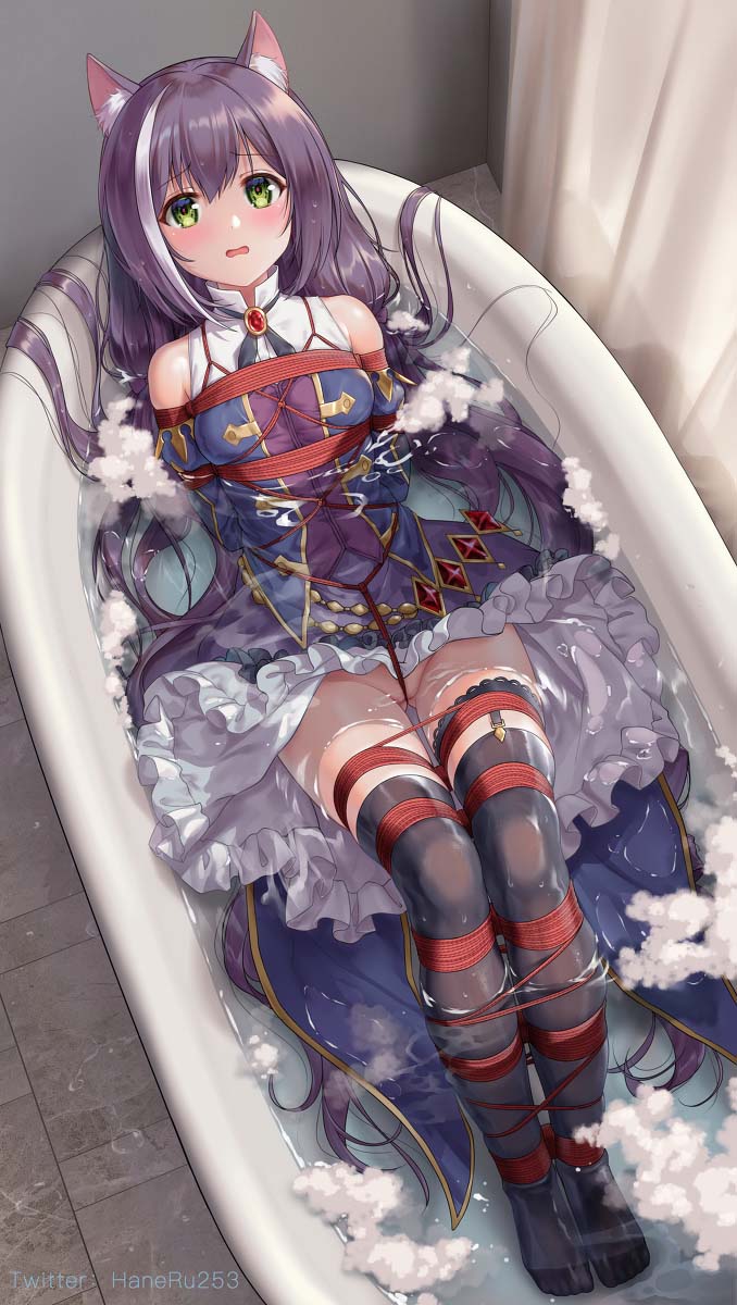 每日好图：P站二次元同人美图推荐【画师：HaneRu】