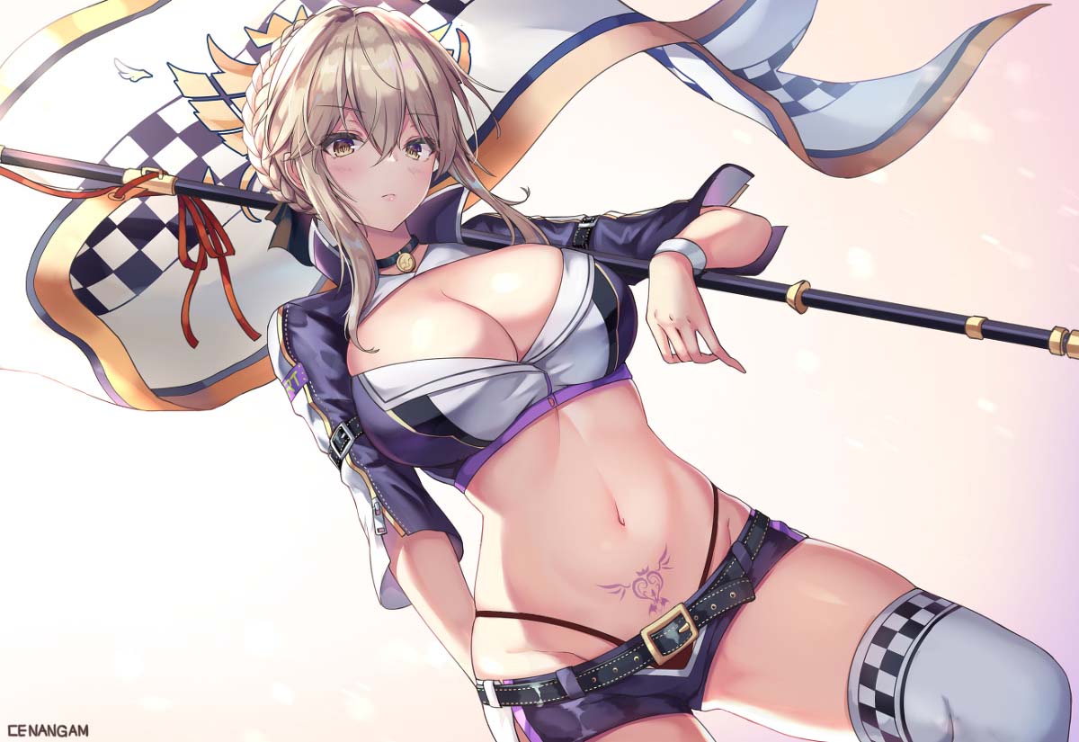 每日好图：P站|同人美图|淫纹【画师：CeNanGam】