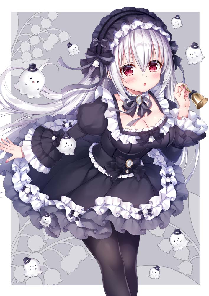 每日好图：萌系巨乳萝莉#福利插画【画师：三つ葉ちょこ】