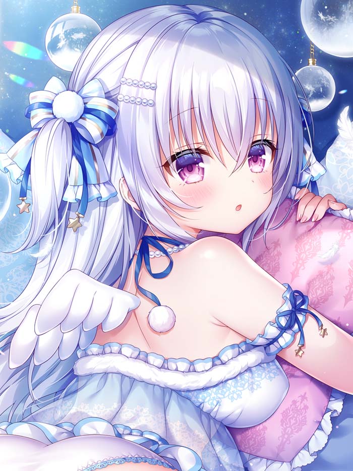 每日好图：萌系巨乳萝莉#福利插画【画师：三つ葉ちょこ】