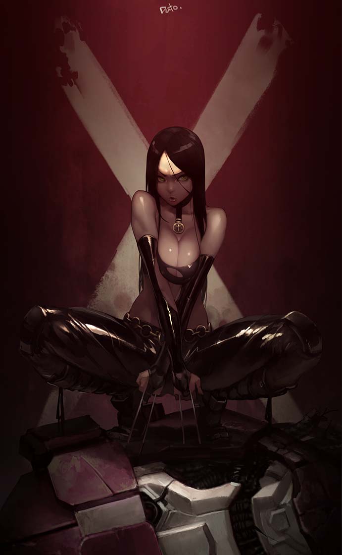 每日好图：P站#油腻韩风#同人图#插画推荐【画师：Ryuki（りゅうき）】