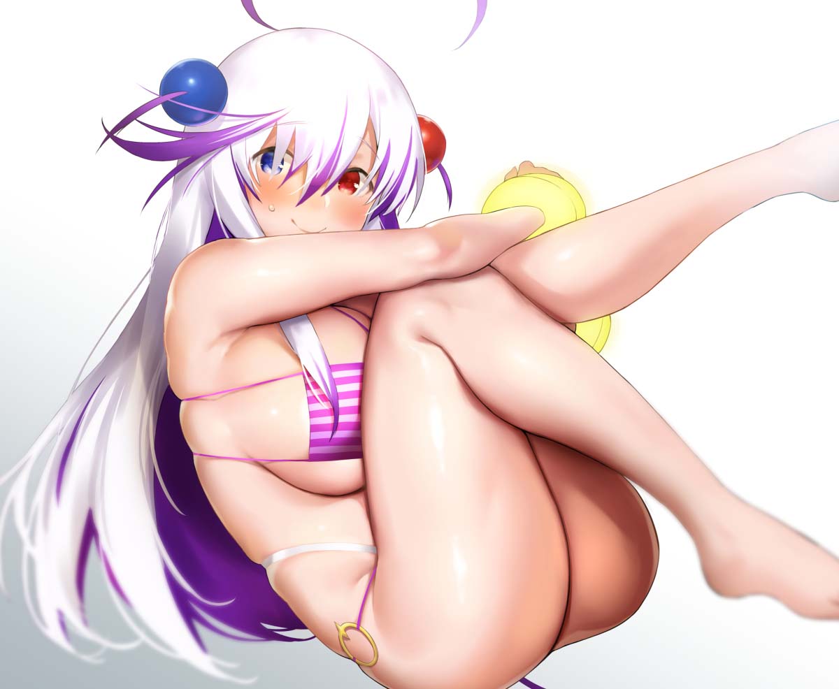 每日好图：性感泳装#P站#同人美图推荐【画师：猫しょこ】