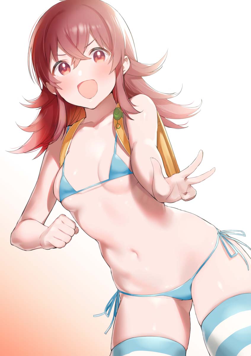 每日好图：性感泳装#P站#同人美图推荐【画师：猫しょこ】