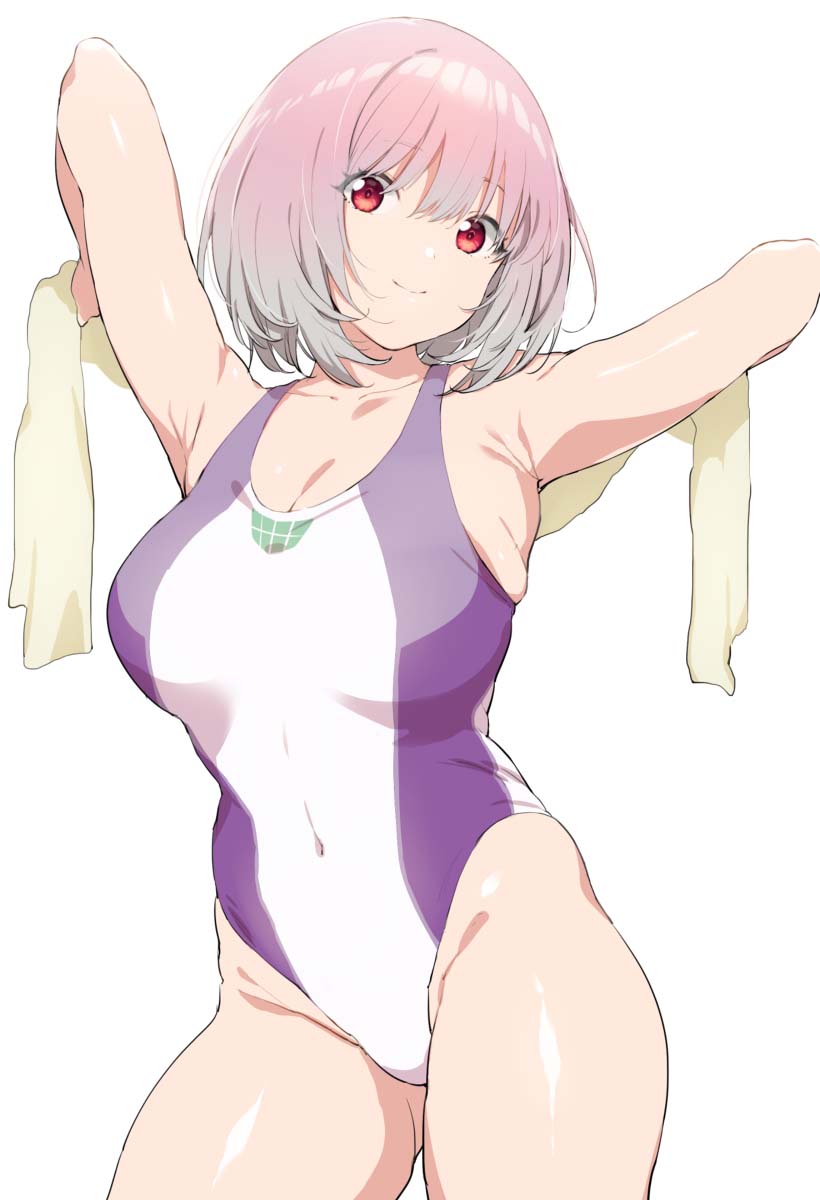 每日好图：性感泳装#P站#同人美图推荐【画师：猫しょこ】