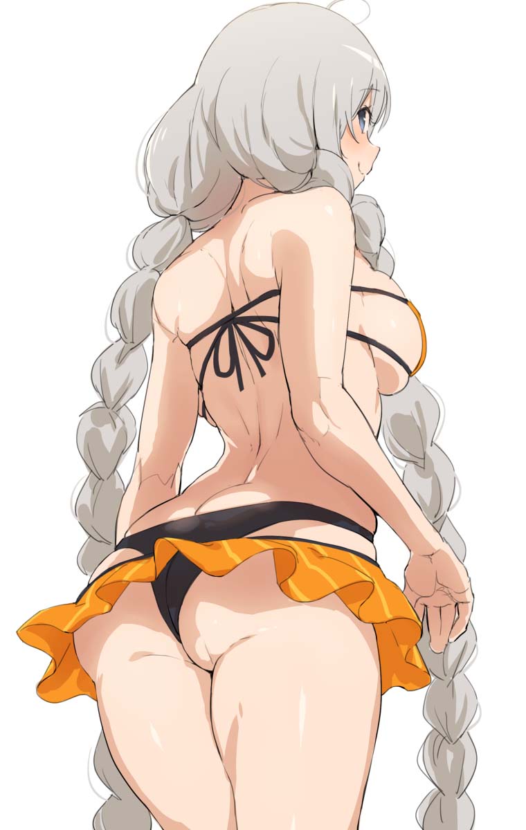 每日好图：性感泳装#P站#同人美图推荐【画师：猫しょこ】