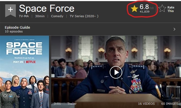 NETFLIX续订《太空军》第二季插图2 网飞续订《太空军》第二季