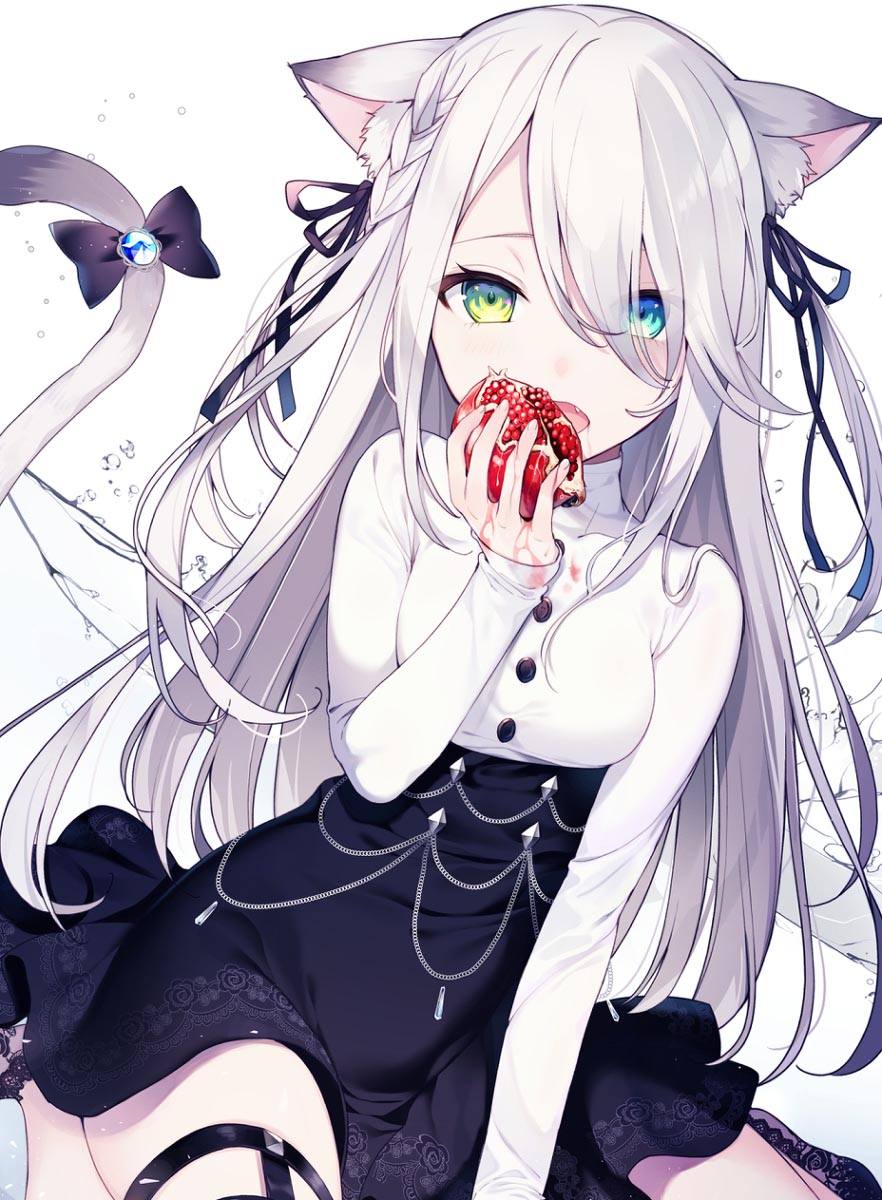 P站推荐#二次元性感内衣美图#【画师：カット】