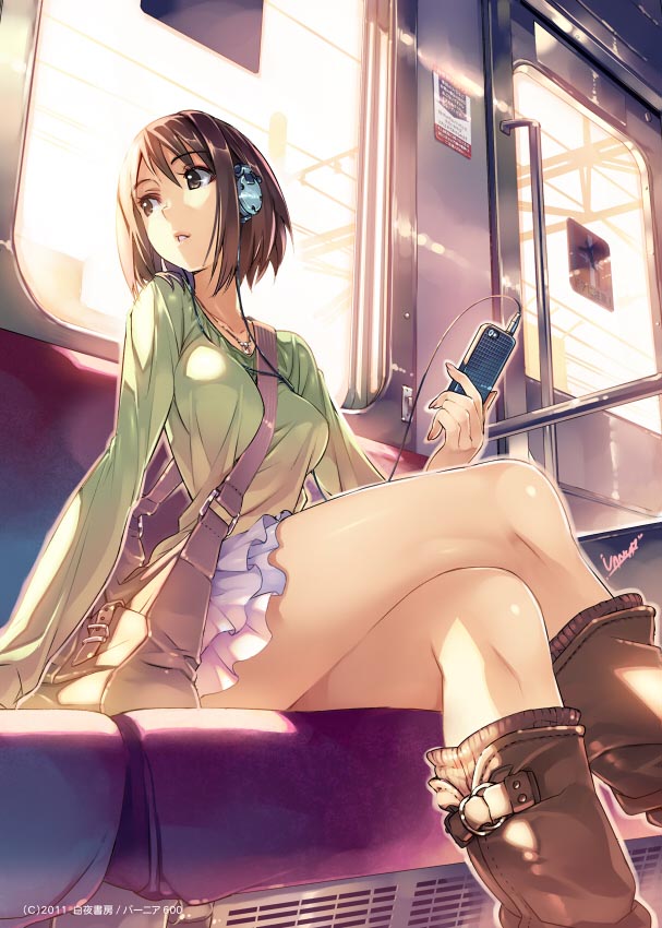 爱上铁路的少女们#P站插画精选【画师：バーニア600】