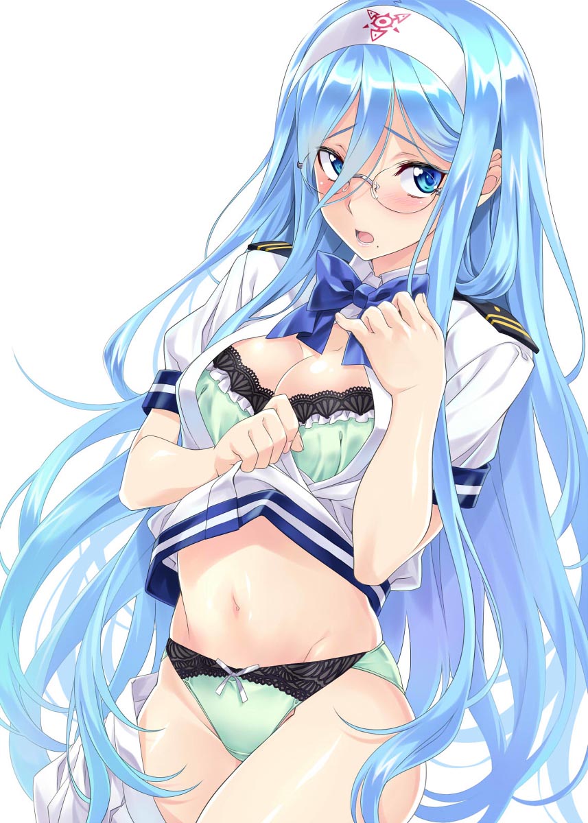 每日好图：P站#二次元性感JK插画精选【画师：長頼】