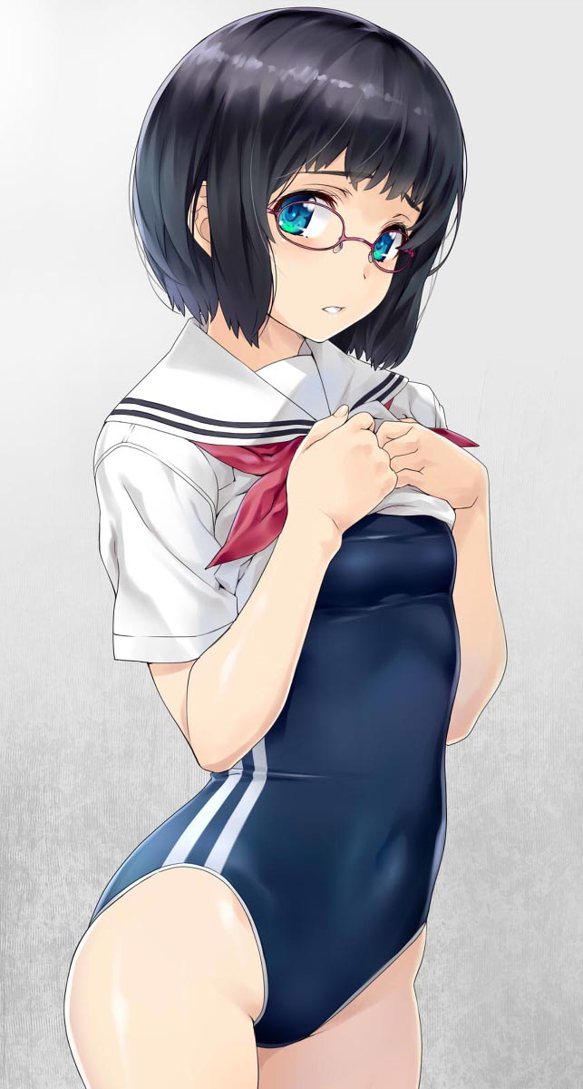 每日好图：P站#二次元性感JK插画精选【画师：長頼】
