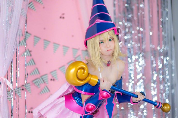 enako(えなこ)「黑魔导女孩」COSPLAY （2020ver）