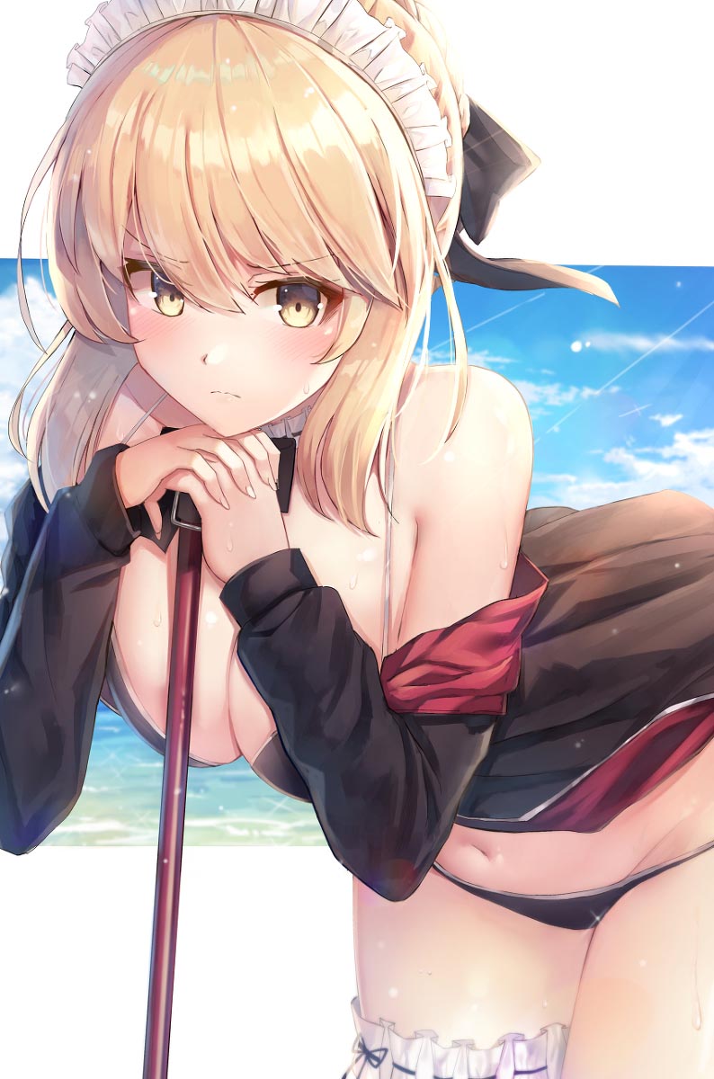 每日好图：P站#二次元同人插画#人间胸器【画师：motokonut】
