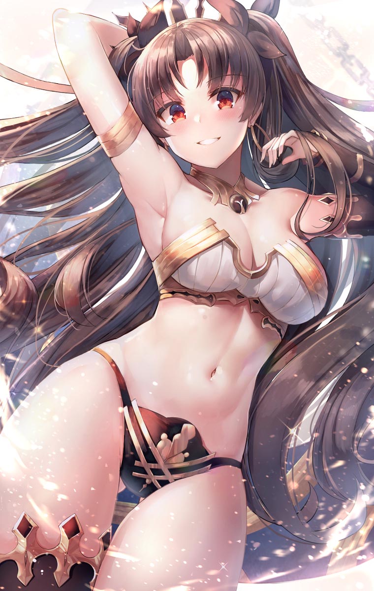 每日好图：P站#二次元同人插画#人间胸器【画师：motokonut】
