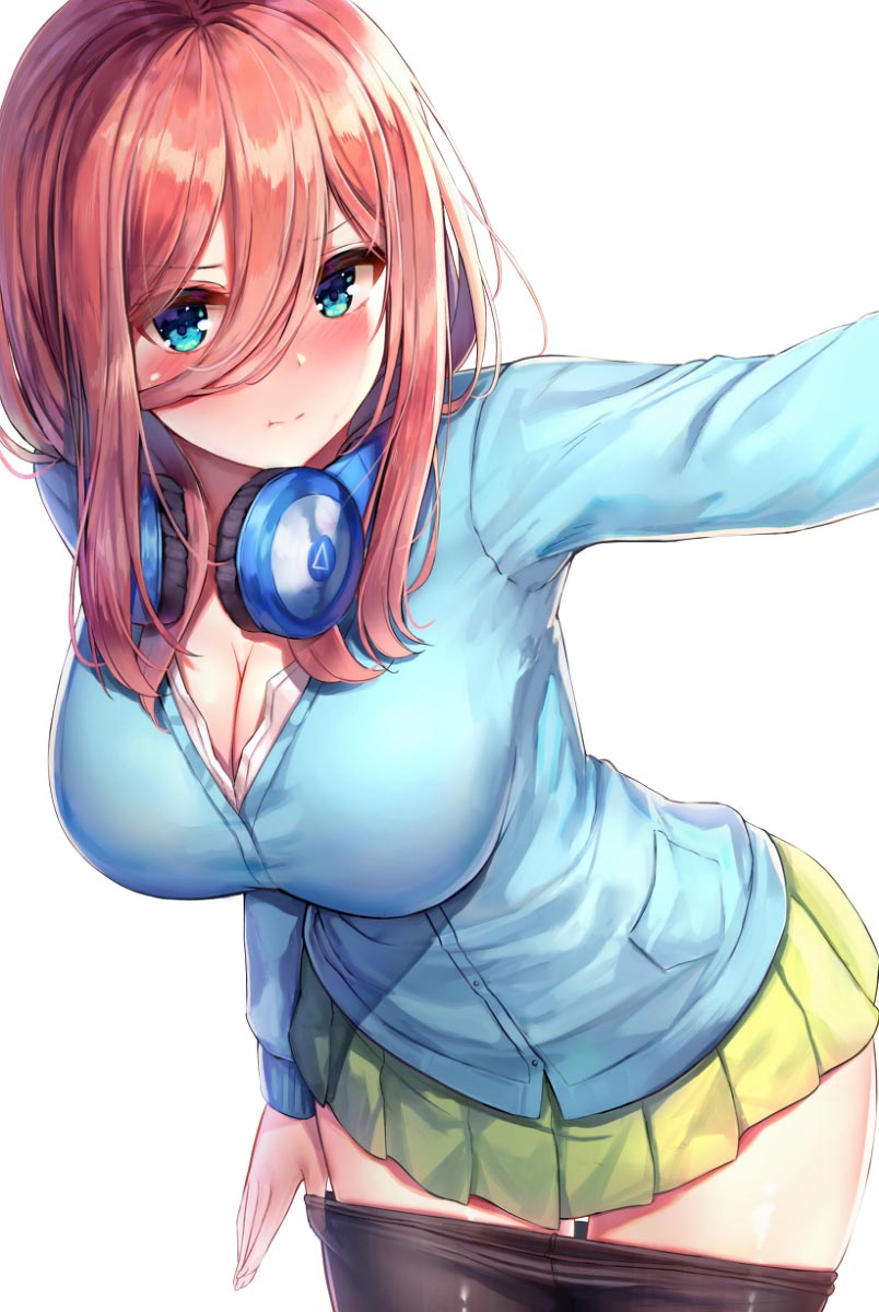 每日好图：P站#二次元同人插画#人间胸器【画师：motokonut】
