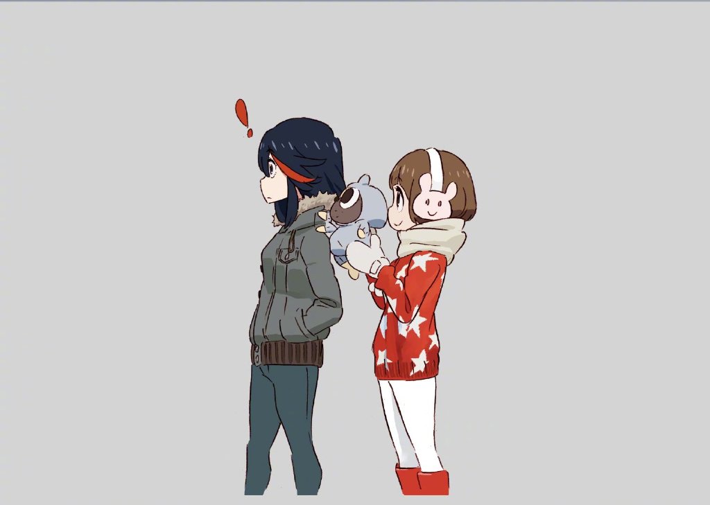 《斩服少女》作画监督石崎寿夫最新插画