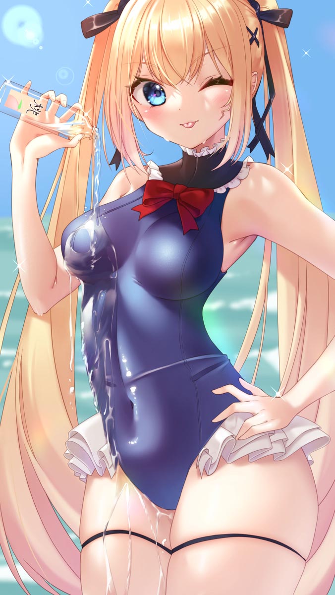 每日好图：P站#碧蓝航线×DOAXVV “玛丽罗斯”同人精选