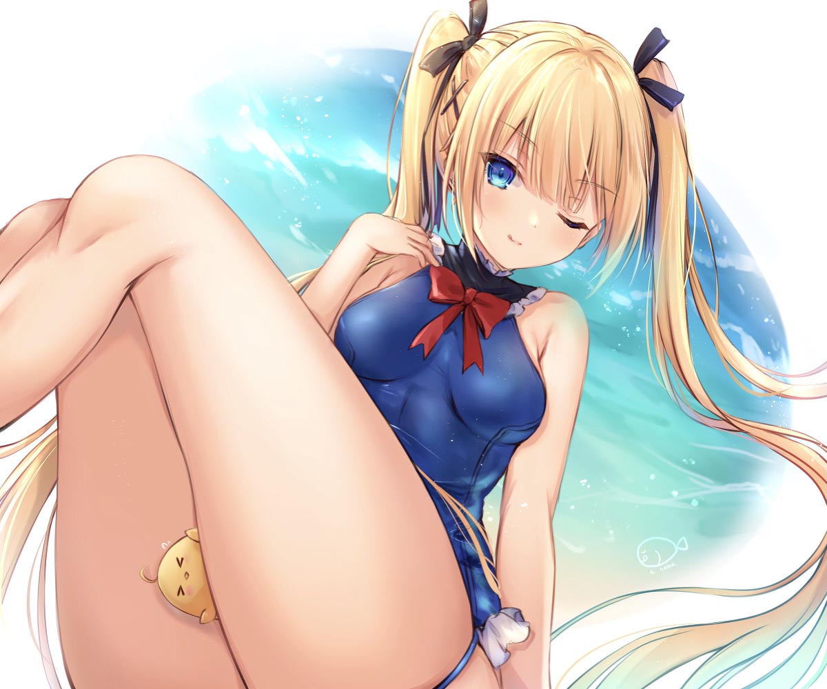 每日好图：P站#碧蓝航线×DOAXVV “玛丽罗斯”同人精选