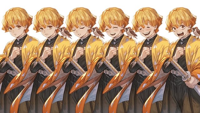 「鬼灭之刃」联动「碧蓝幻想」角色全表情