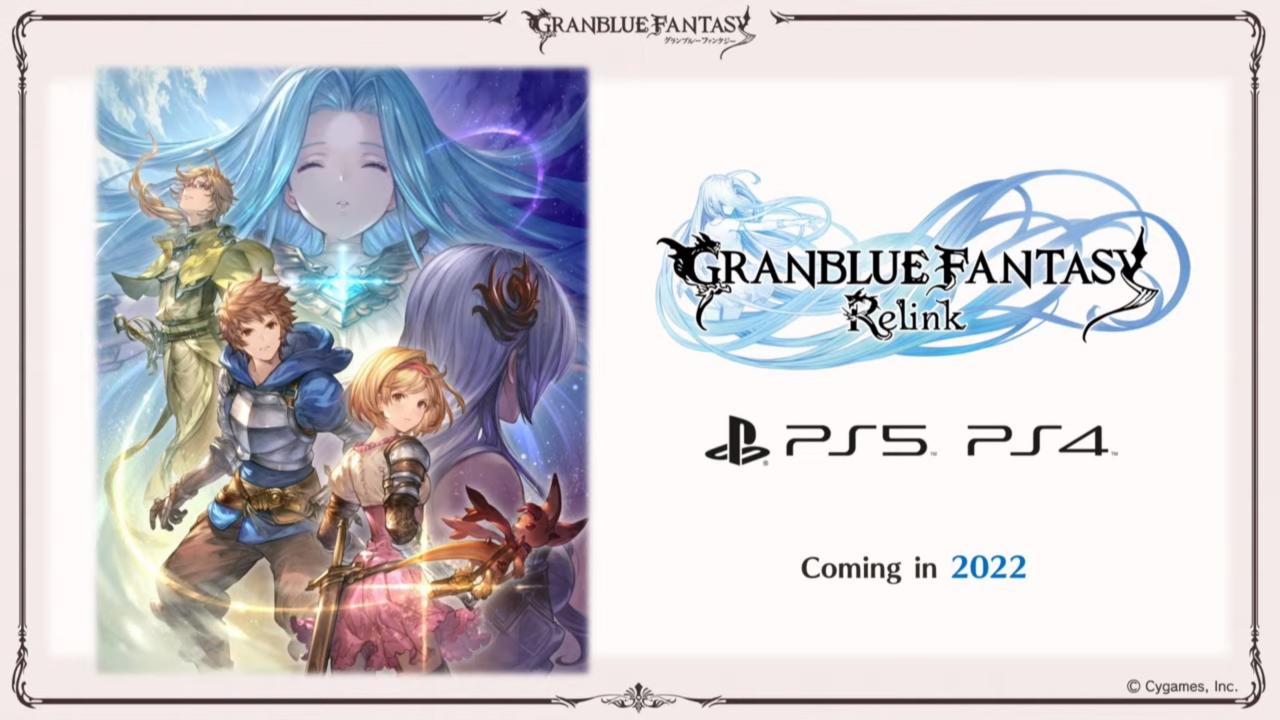 《碧蓝幻想：Relink》将于2022年发售 登陆PS4/PS5