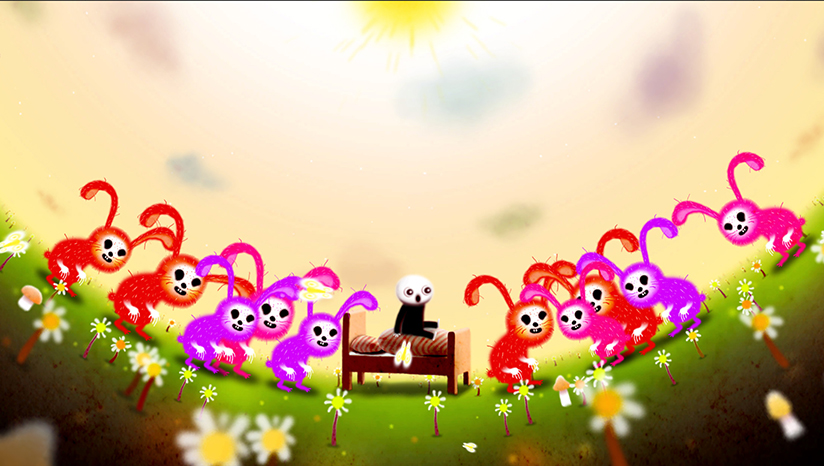 诡异风格恐怖游戏《Happy Game》预告公布，简直童年阴影！