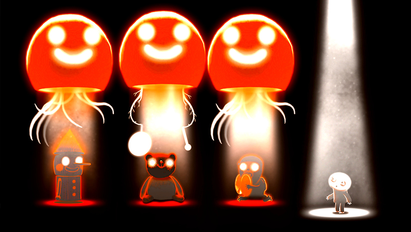 诡异风格恐怖游戏《Happy Game》预告公布，简直童年阴影！