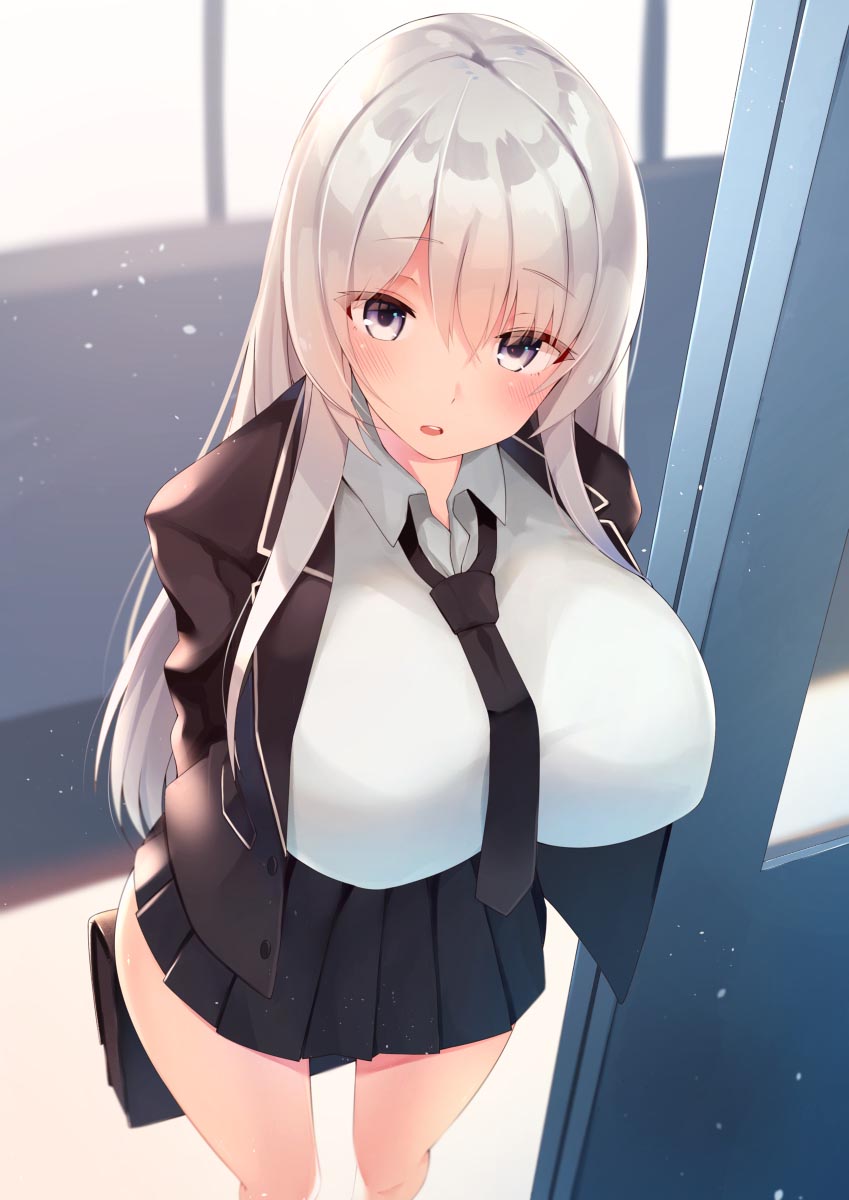 每日好图：大大大！#P站#同人插画精选#碧蓝航线【画师：うーろん汰】