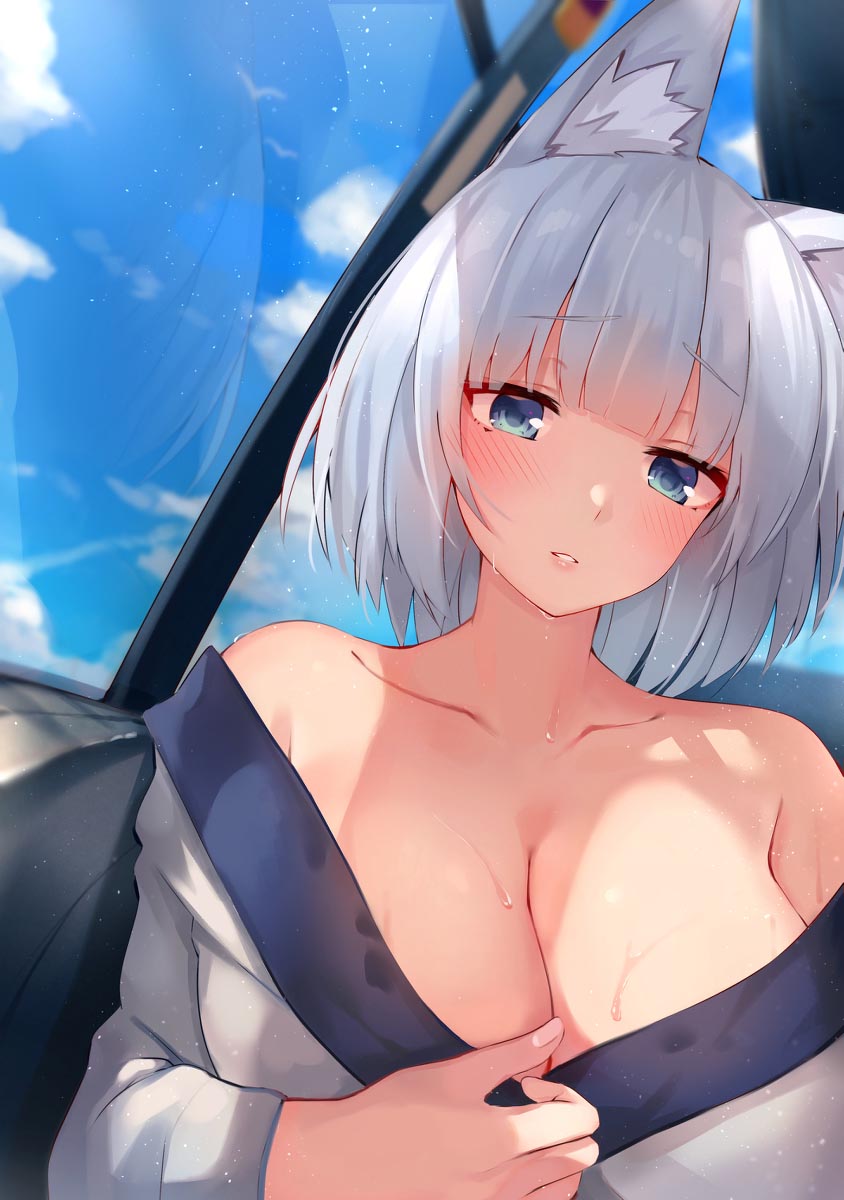 每日好图：大大大！#P站#同人插画精选#碧蓝航线【画师：うーろん汰】