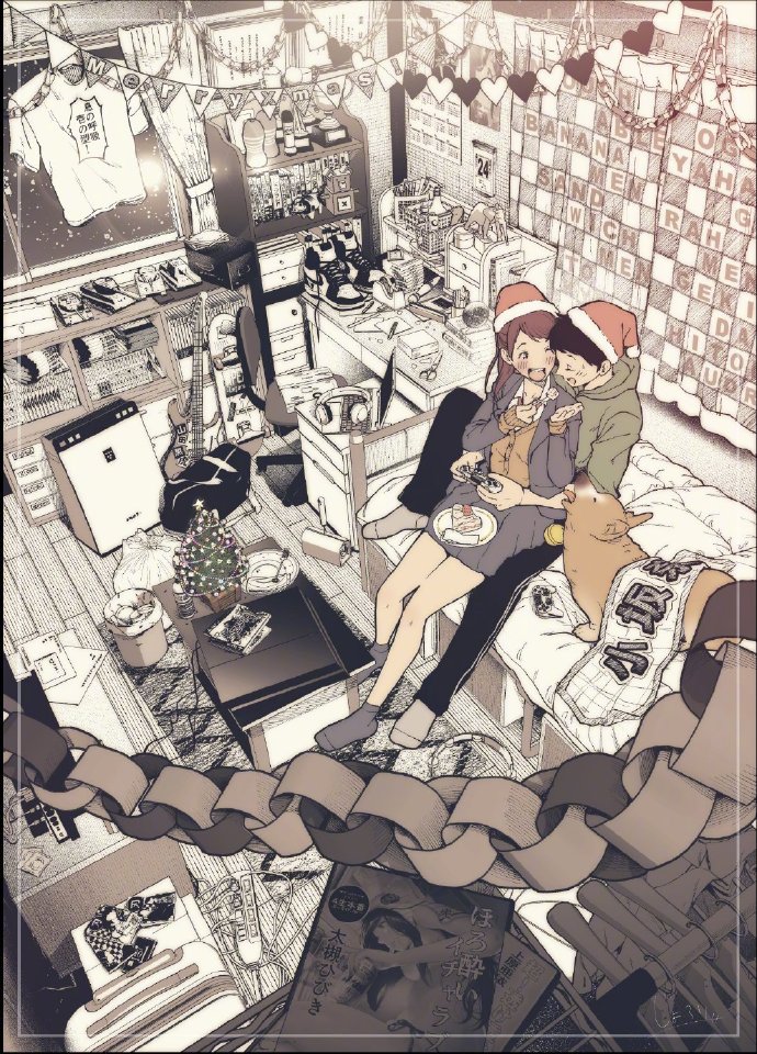 圣诞小漫画♂