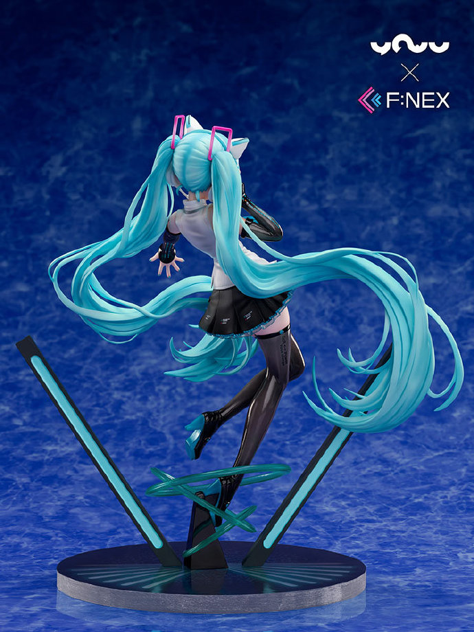 【妖舞YOWU×F:NEX】猫耳耳机 初音ミク1/7 手办 开始预约