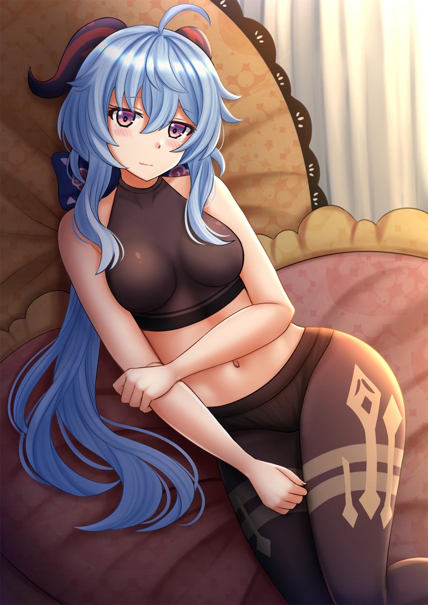 每日好图：原神同人图#P站插画精选#午安原神【1月2日新】