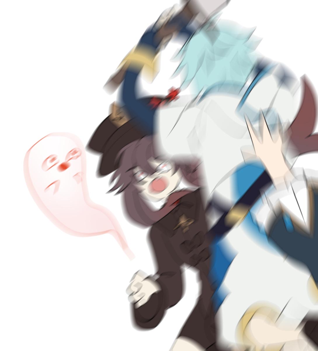 每日好图：原神同人图#P站插画精选#午安原神【1月2日新】