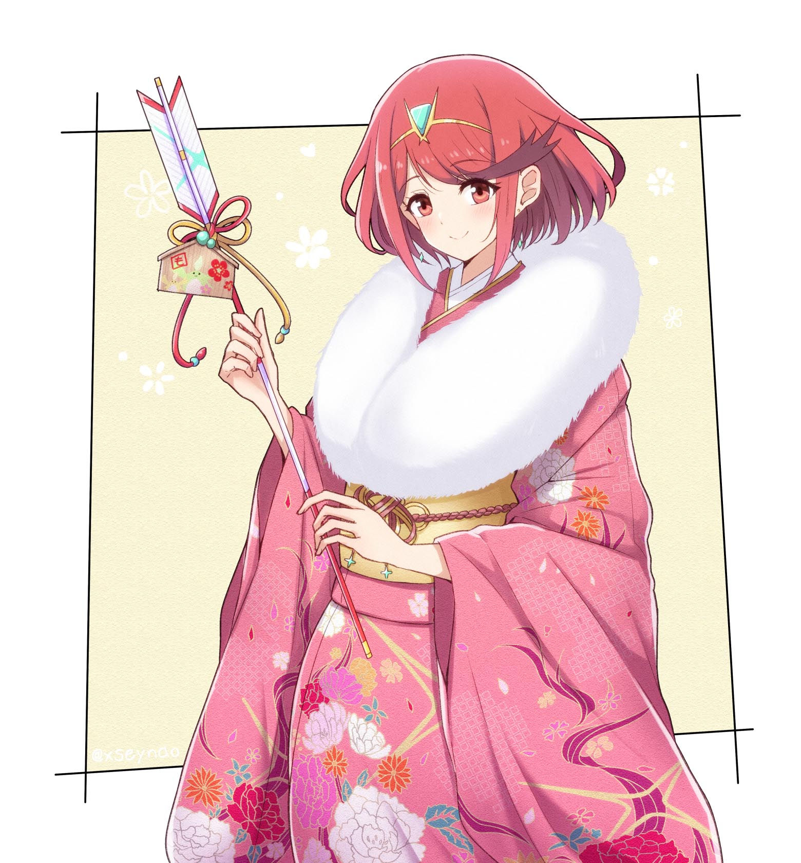 每日好图：“异度之刃2” 同人图精选②【画师：もちもち】