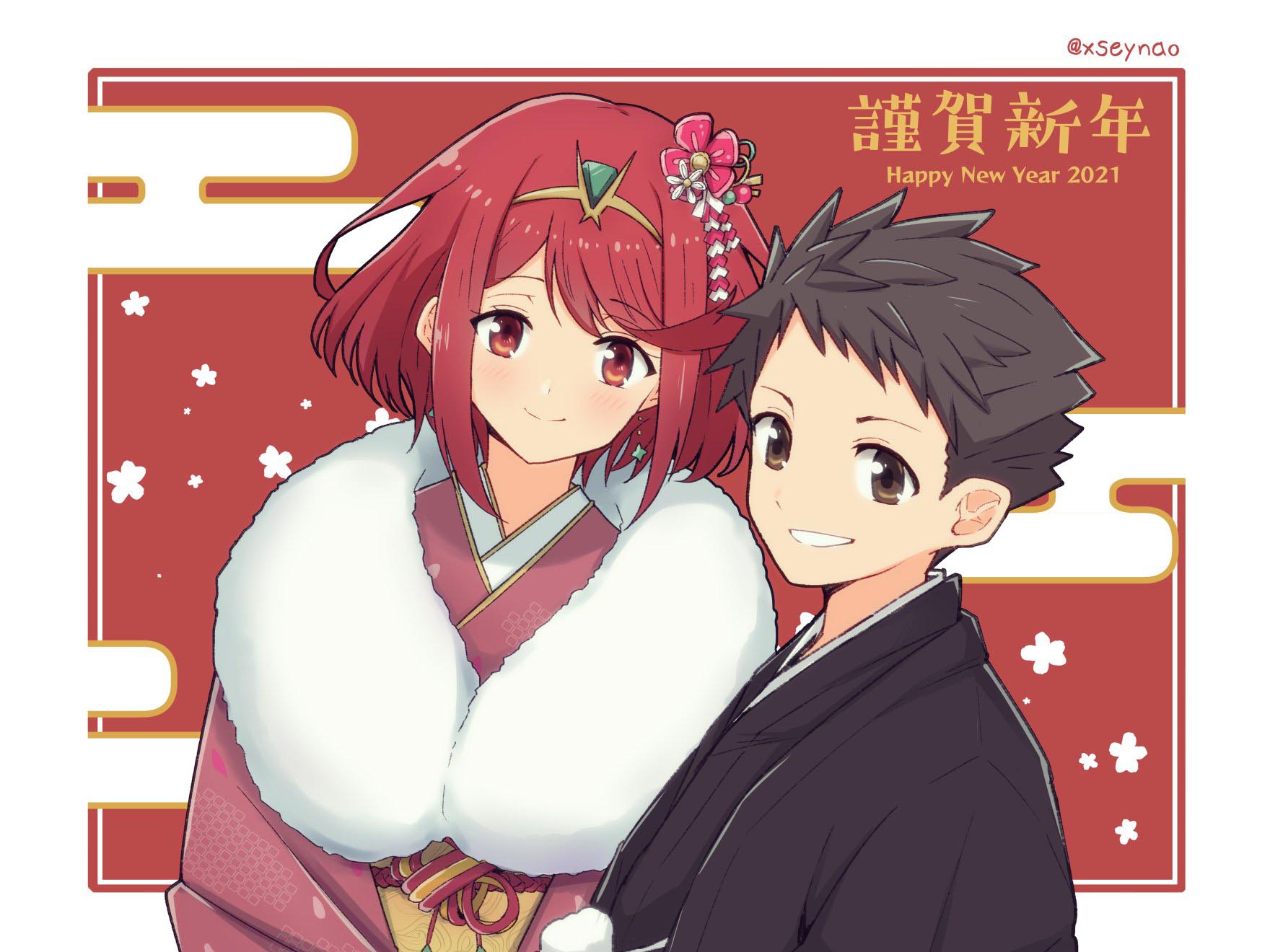 每日好图：“异度之刃2” 同人图精选②【画师：もちもち】